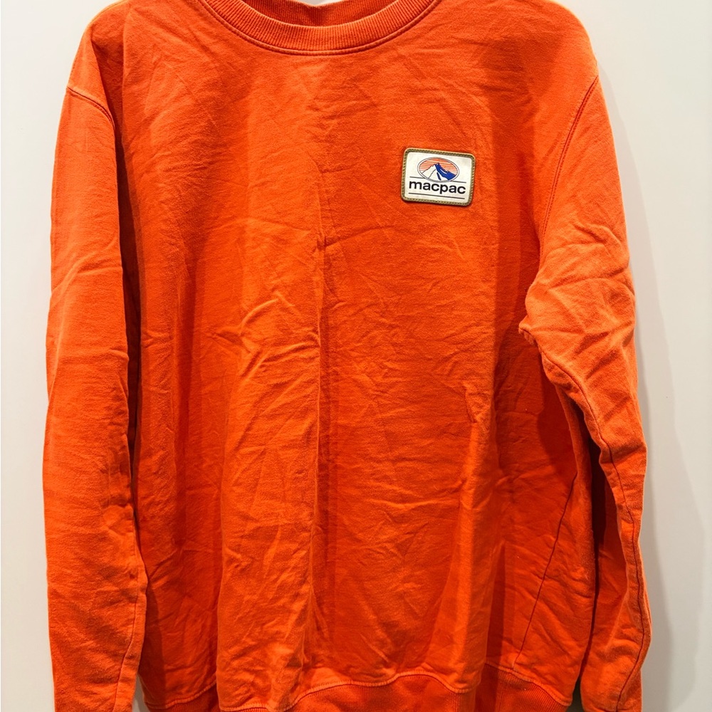 Macpac Vibrant Orange long sleeve